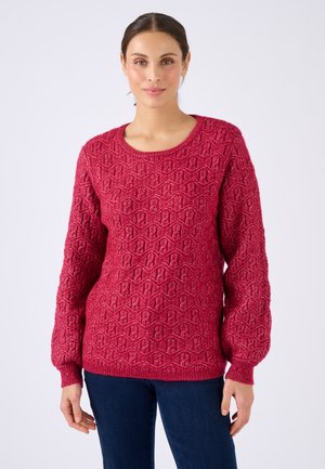 THERMOLACTYL   FANTAISIE - Strickpullover - red