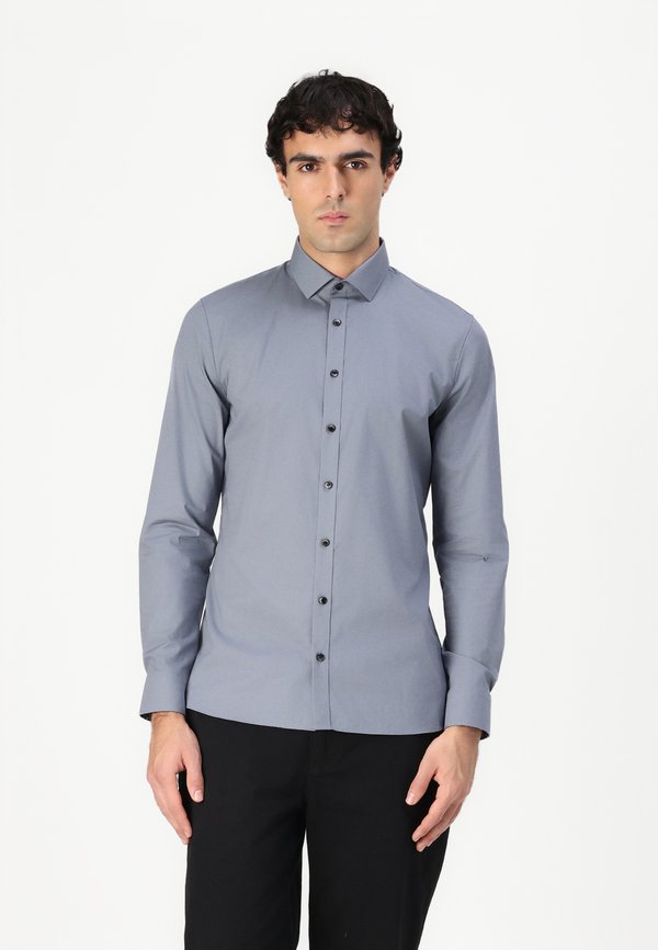 Formal shirt - silbergrau