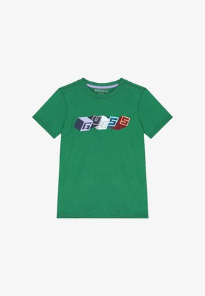 Guess T-shirt con stampa - verde