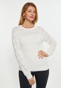 usha - Strickpullover - wollweiss Thumbnail-Bild 1