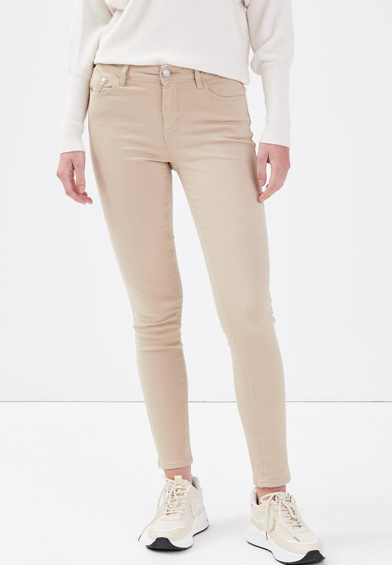 Cache Cache 5-POCKET - Jeans Skinny - sable