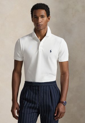 Polo Ralph Lauren CUSTOM SLIM FIT STRETCH POLO SHIRT - Polosärk - white