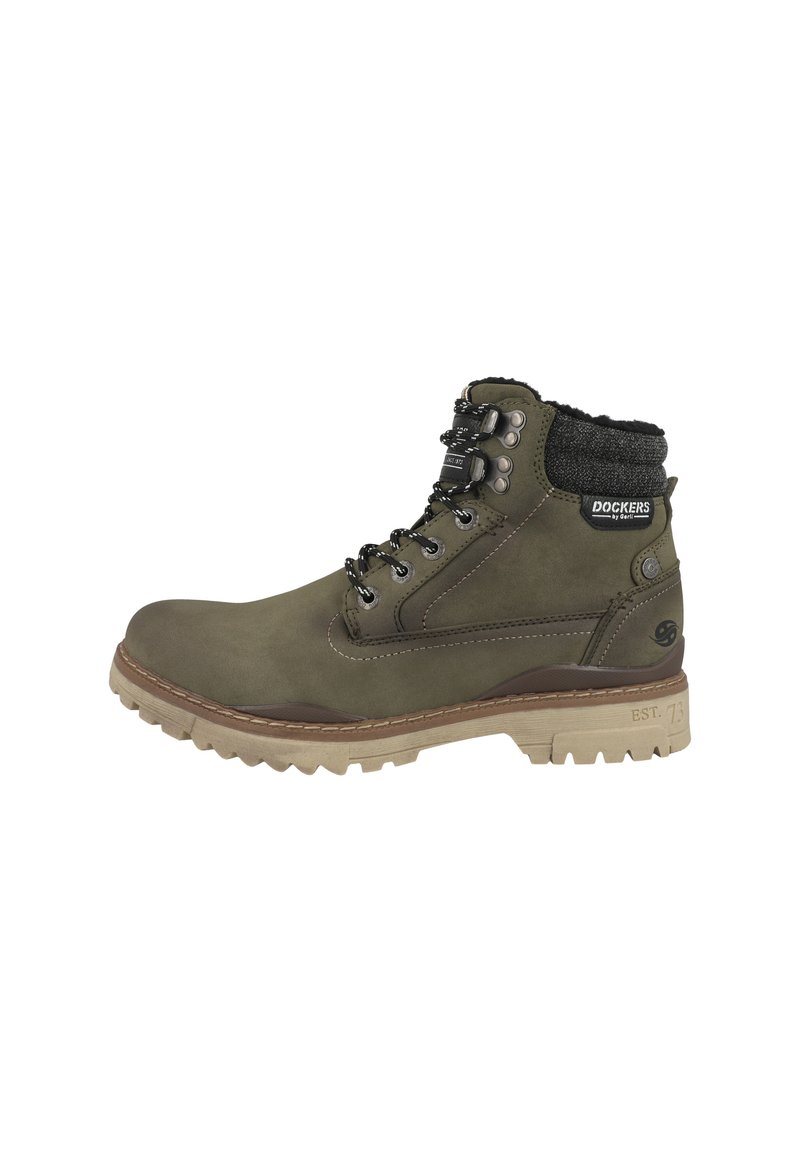 Dockers by Gerli Botines con cordones - olive