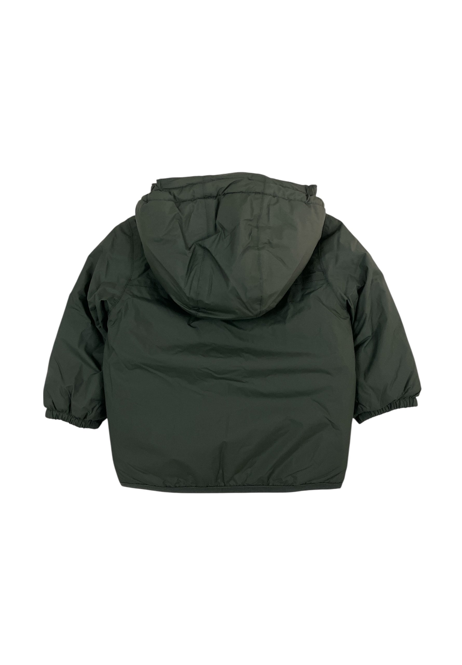 K-Way Cappotto Uomo Impermeabile E Traspirante - Verde/Nero - Taglia X-Large - Pieghevole Con Cappuccio