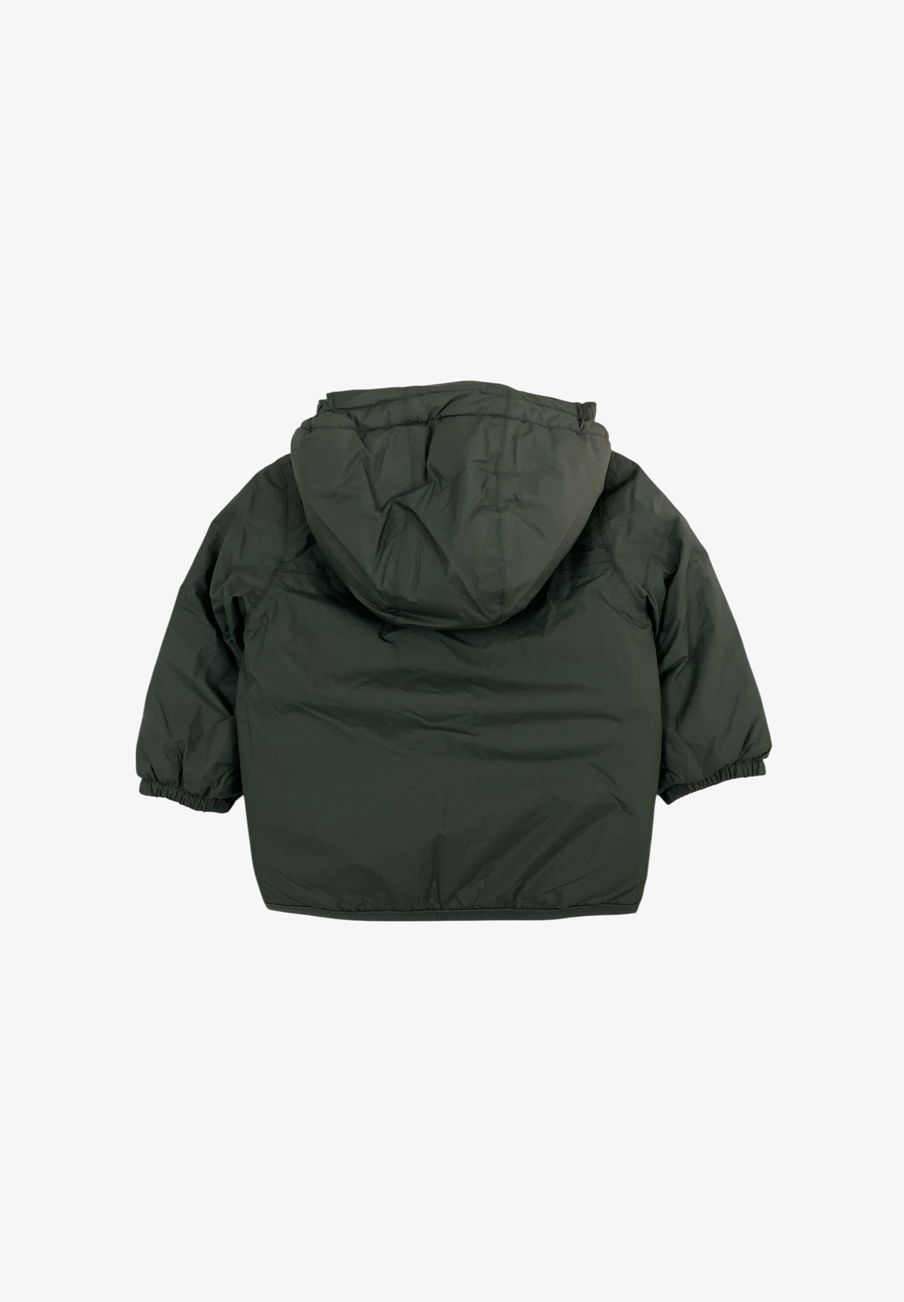 K-Way Cappotto Uomo Impermeabile E Traspirante - Verde/Nero - Taglia X-Large - Pieghevole Con Cappuccio