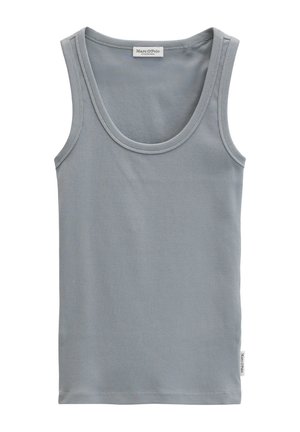Marc O'Polo, TOP, DEEP ROUND NECK - Débardeur - quiet sea