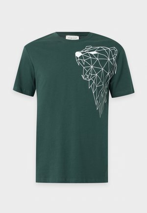 Pier One by Zalando, Тениска с щампа - green
