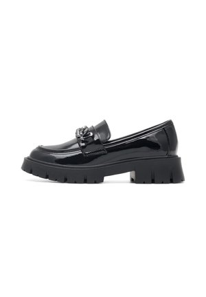 DeeZee, DEEZEE LOAFERS GIRL BLACK 5907964270799 - Scarpe senza lacci - black
