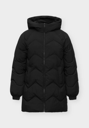 JDY, JDYPOWER LONG HOOD PUFFER - Manteau d'hiver - black