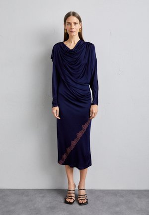 Vaillant LONG DRAPED DRESS - Kokteiļkleita/ballīšu kleita - nuit