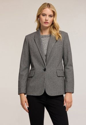 STRUTTURATO TINTO FILO - Blazer - grigio