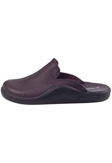 Romika Mokasso 202 Pantoffels voor heren, echt leer, pantoffels met geïntegreerde gewrichtssteun, zwart 100, 46 EU Breed