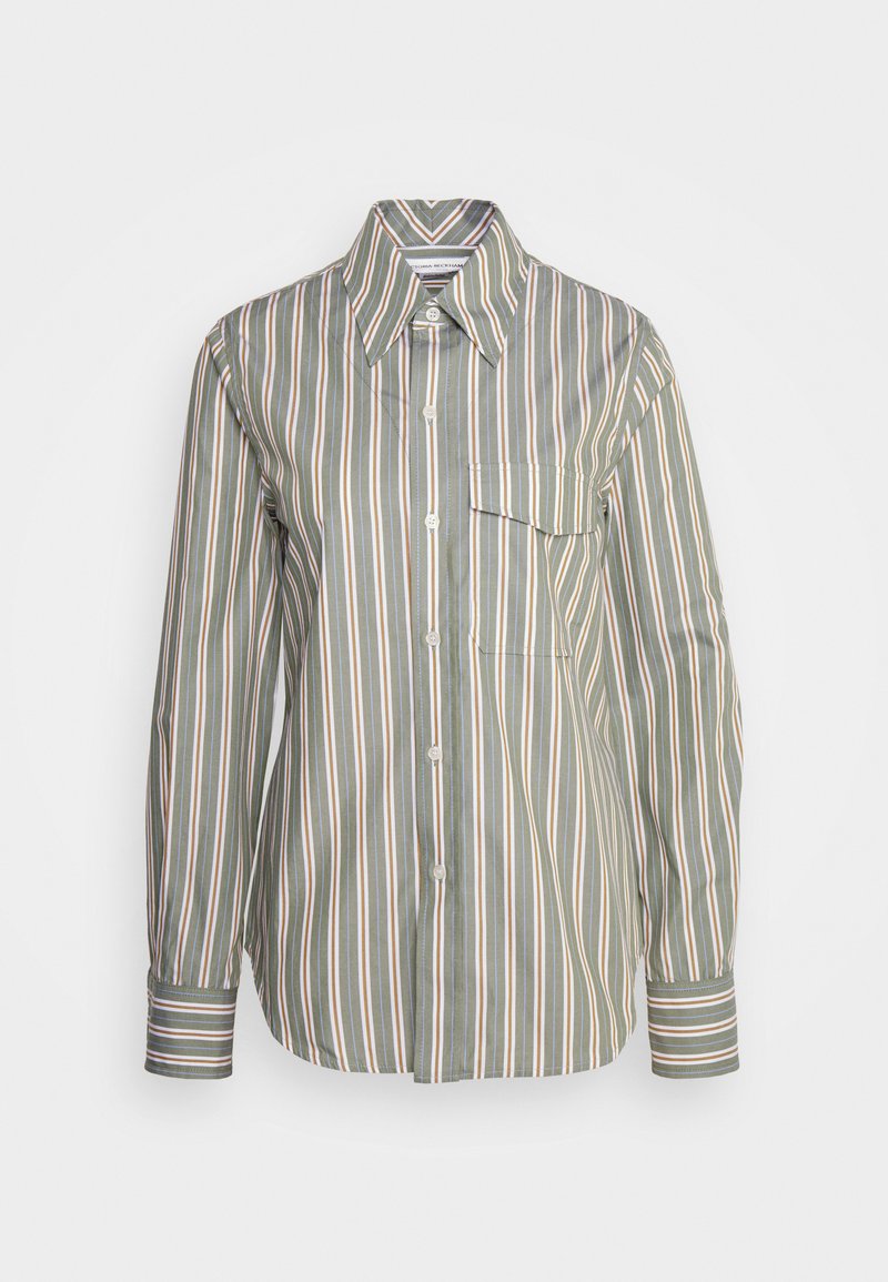 Victoria Beckham Overhemdblouse groen Victoria Beckham Overhemdblouse groen