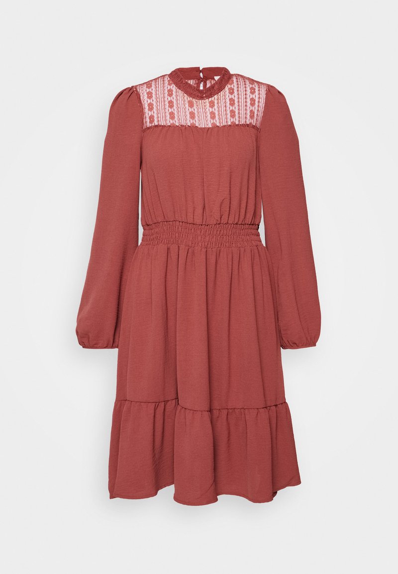 Only Jurk metallic-rood