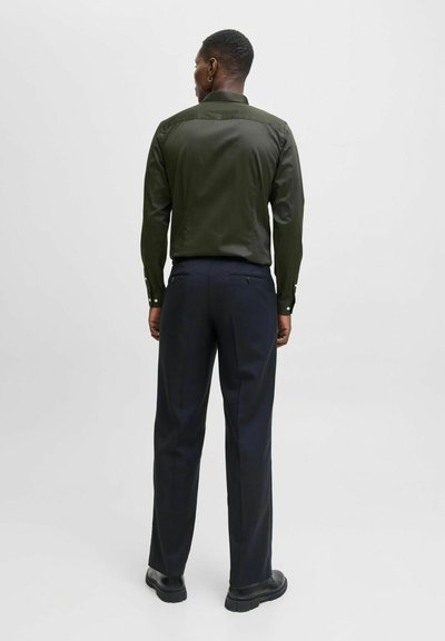 Venti Camicia Business Uomo Verde – Modern Fit, Puro Cotone, Colletto Kent, Taglia 52 - 2