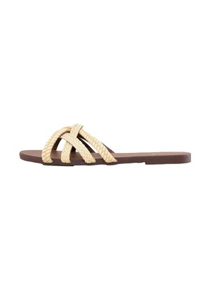 REGULAR FIT COMFORT - Mules - cream