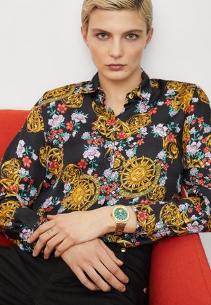 VITTORIA - Reloj - gold-coloured/green