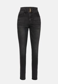 Calças de ganga de corte skinny - dark grey wash
