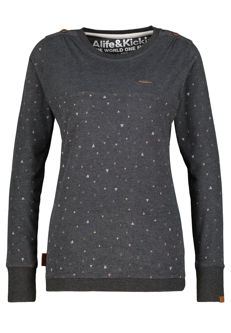 alife & kickin Longsleeve gemêleerd zwart alife & kickin Longsleeve gemêleerd zwart