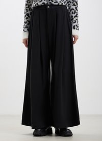 Calliope TINTA UNITA - Pantaloni - nero