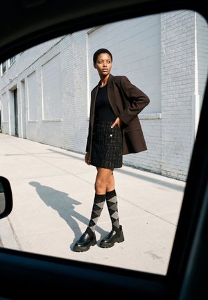 Buffalo, ASPHA LOAFER STUD - Našuchovačky - black