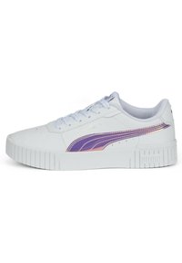 Puma - CARINA HOLO  - Sneakers - white/silver Miniaturebillede 1