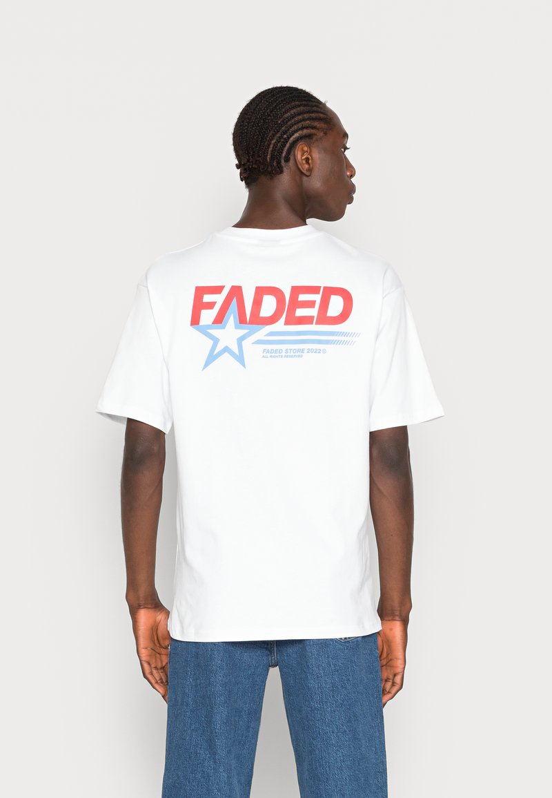 FADED VINTAGE SPORTS TEE TShirt print white/weiß Zalando.at