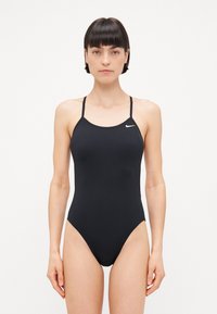Nike Performance CUTOUT ONE PIECE - Kupaći kostim - black