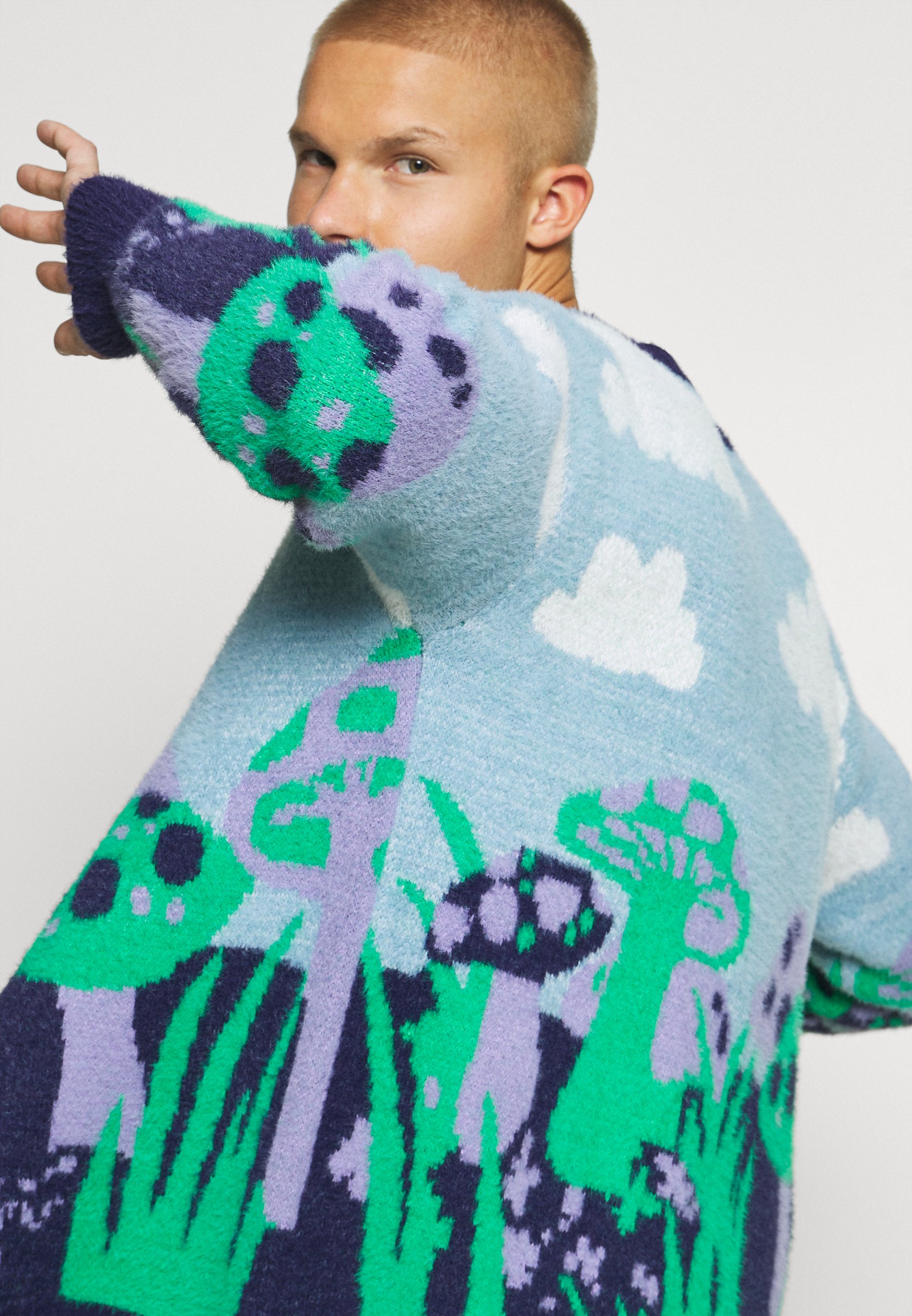 Homme MUSHROOM SCENIC CARDIGAN - Gilet Homme MUSHROOM SCENIC CARDIGAN - Gilet