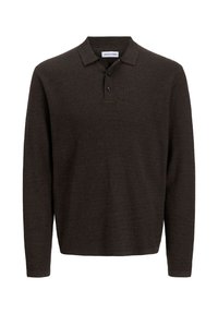 JJEGEORGE LS SN - Polo krekls - delicioso detail w black