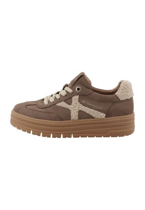 TOM TAILOR SNEAKERS - Baskets basses - mud