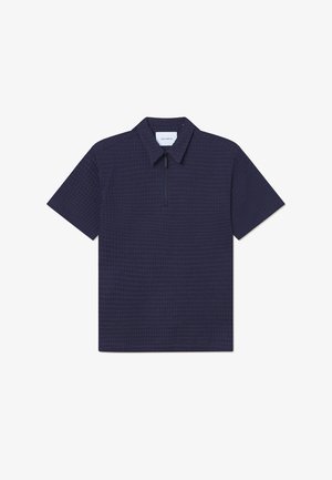 Les Deux, LENNY ZIPPER - Poloshirt - dark navy