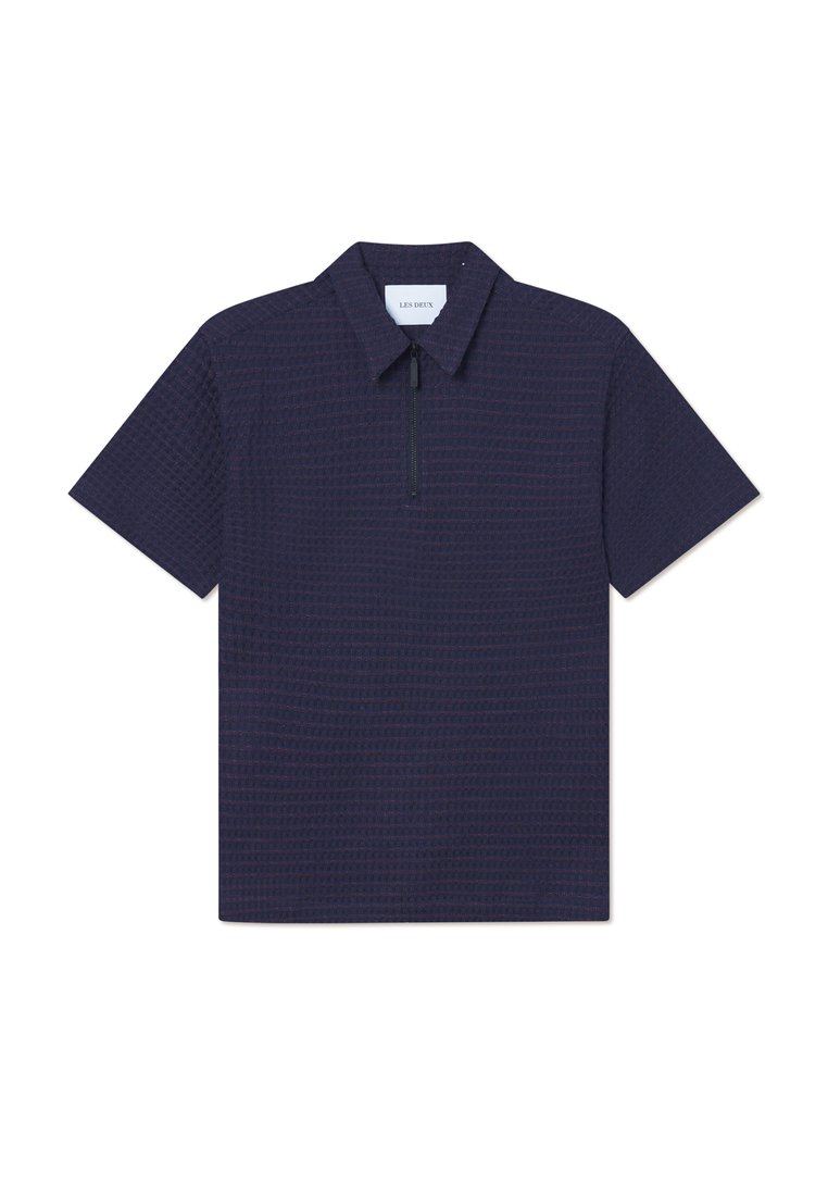 Les Deux Poloshirt donkerblauw
