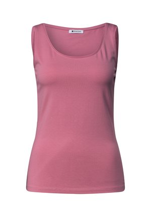 Street One, BASIC TOP AUS SOFTEM JERSEY - Débardeur - blush berry