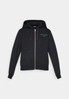ESSENTIAL 1 ZIP HOODIE - Sweatjakke - black beauty