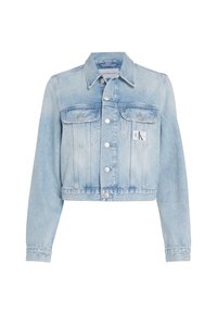 Calvin Klein Jeans CROPPED - Giacca di jeans - denim light