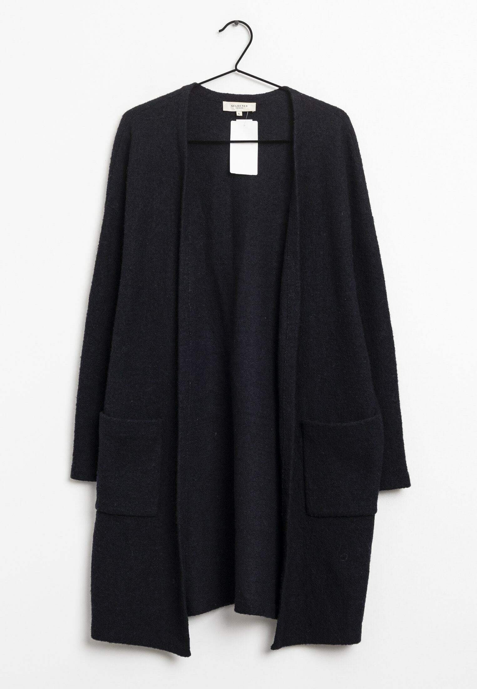 Selected Femme Strickjacke black/schwarz (Pre-owned) Zalando