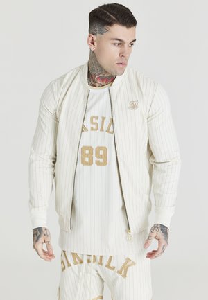 RETRO CLASSIC UNISEX - Bomber bunda - ecru/gold-coloured