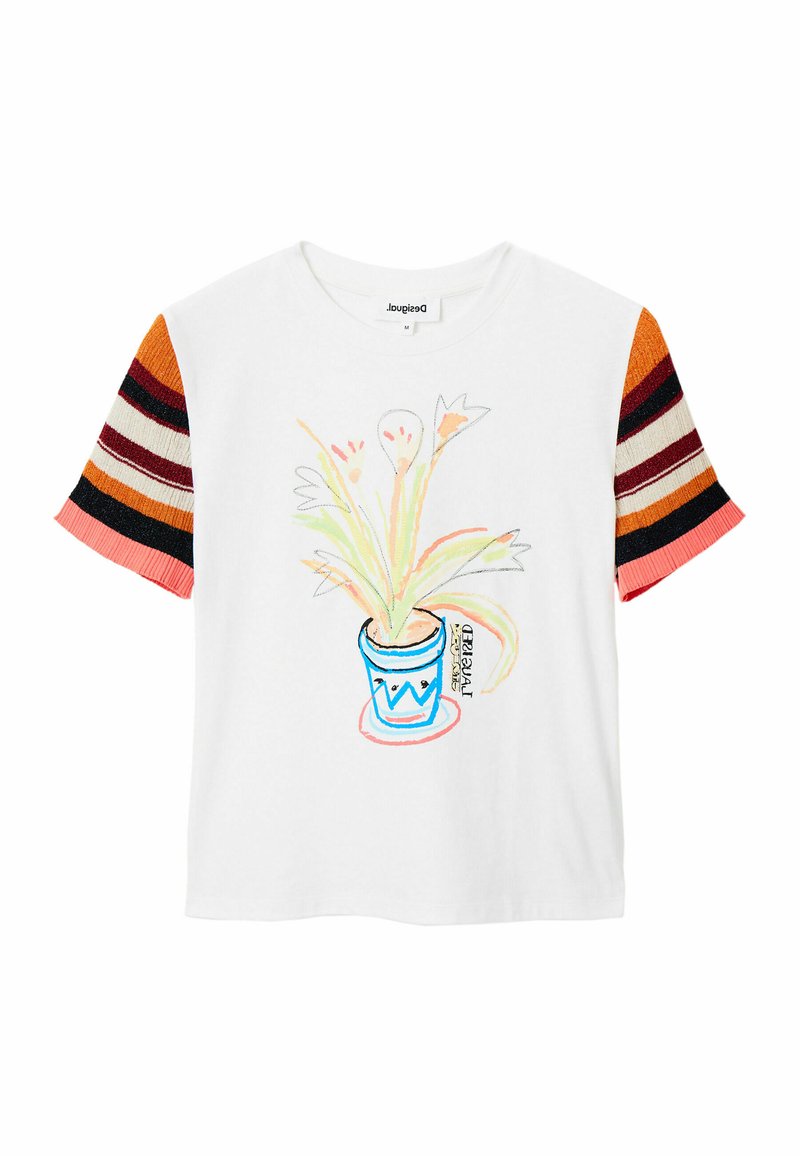 Desigual T-shirt print wit