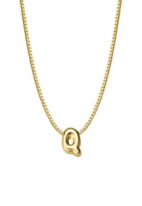 Glanzstücke München BUCHSTABE Q - Náhrdelník - gelbgold coloured