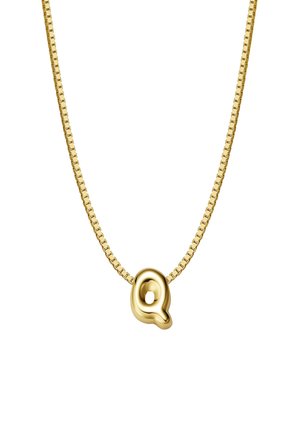 Glanzstücke München BUCHSTABE Q - Kaklarota - gelbgold coloured