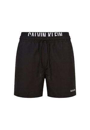 Calvin Klein Swimwear, MEDIUM DRAWSTRING INTENSE POWER - Bañador corto - black