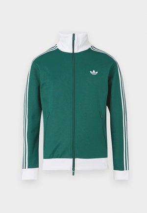 adidas Originals CLASSIC TT - Jaka ar rāvējslēdzēju - collegiate green   white