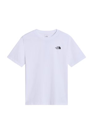 The North Face, M VERTICAL REG SS TEE-GRAPHIC. - T-shirts print - tnf white