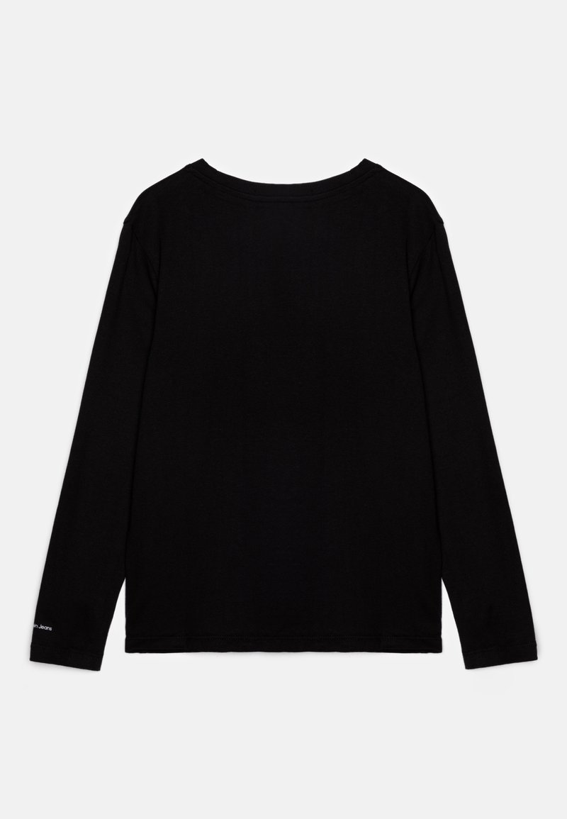 Calvin Klein Jeans LOGO Maglietta a manica lunga black/nero
