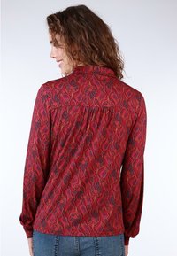 Lykka du Nord VALENTINA - Button-down blouse - dark grape