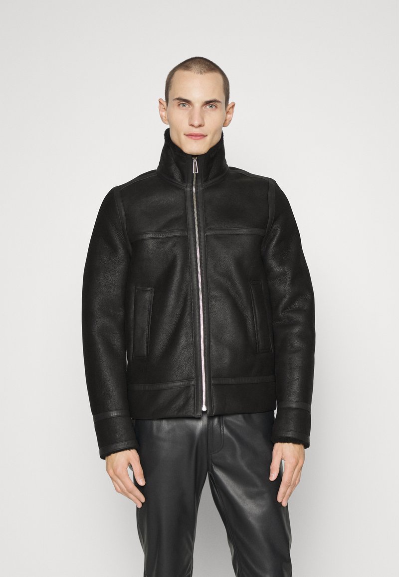 PS Paul Smith JACKET Leather jacket black Zalando.ie