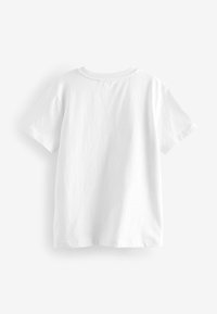 Next SHORT SLEEVE GRAPHIC STANDARD - T-shirt med print - white rainbow dino