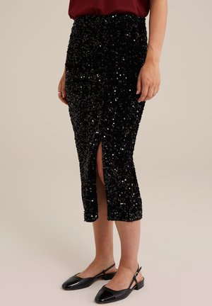 WE Fashion Kokerrok - black