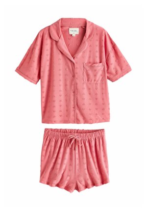 SET - Nattplagg set - pink heart